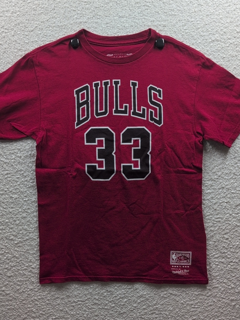 Chicago Bulls Scottie Pippen #33 t-shirt Hardwood Classics Mitchell & Ness